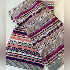 ❤️ J Crew multicolored scarf